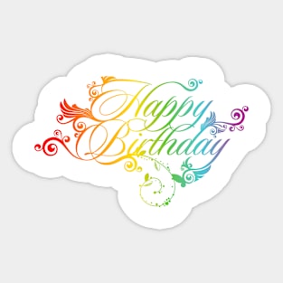 Happy Birghtday Sticker